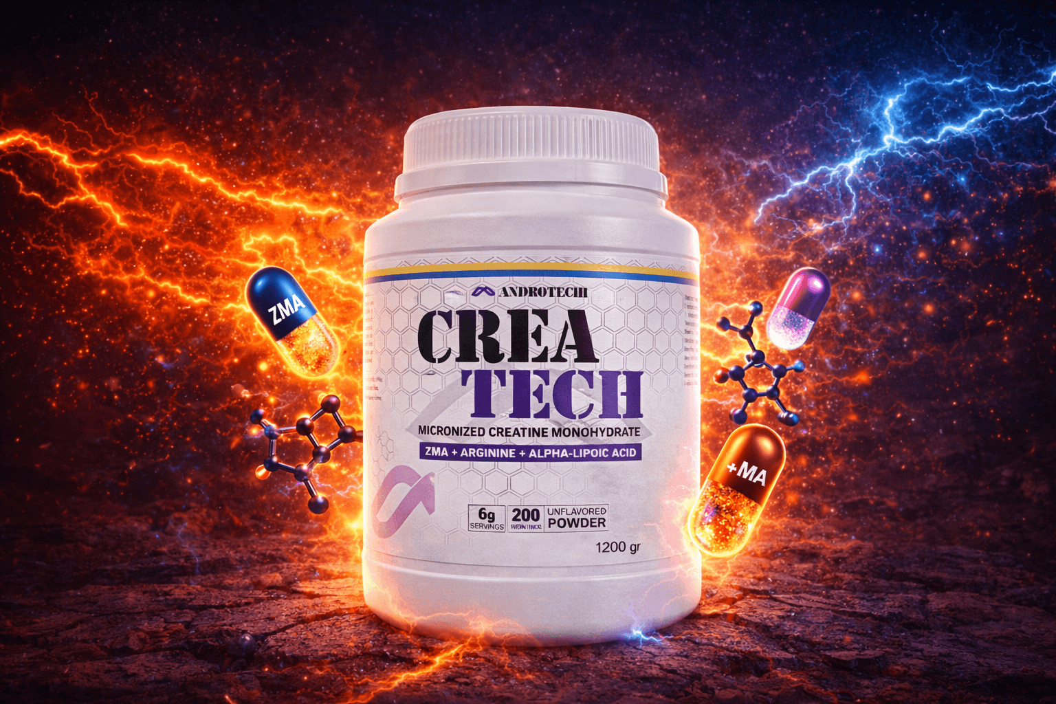 Createch/ Creatina Monohidrato