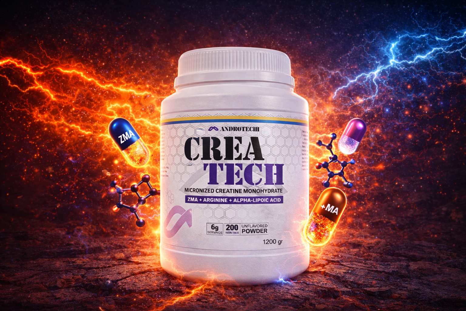 Createch/ Creatina Monohidrato